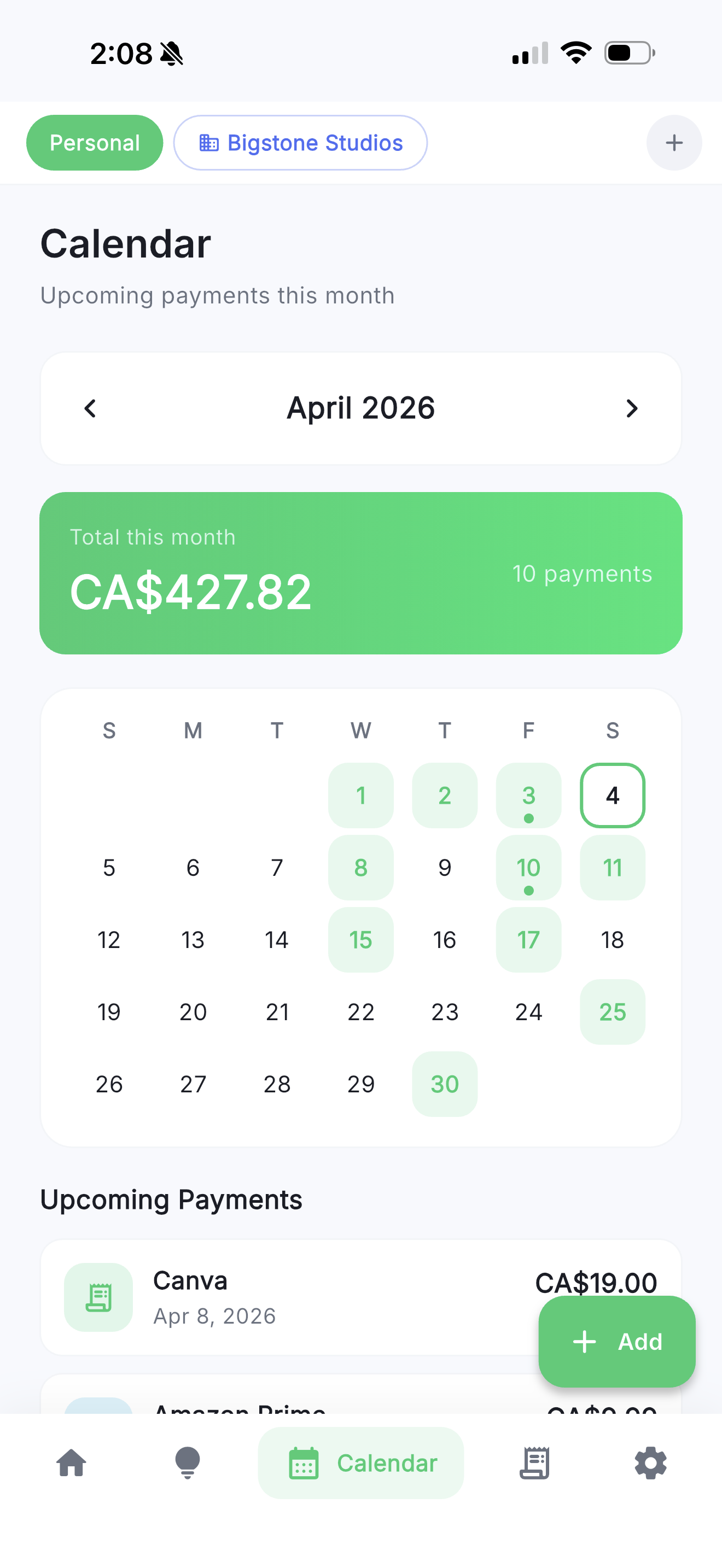 Calendar